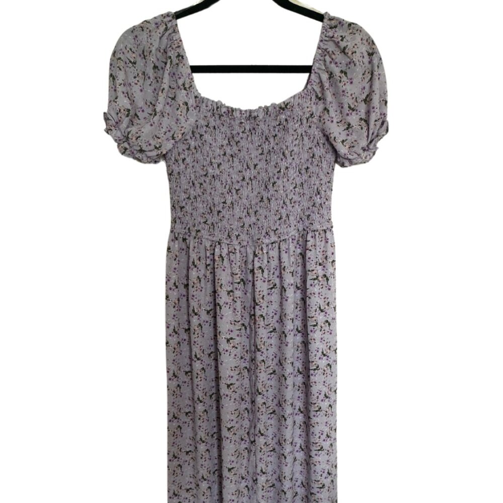 Off the Shoulder Floral Dress